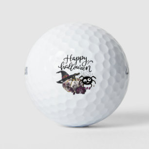 Balles De Golf Golf Halloween avec fantôme éffrayant effrayant ar