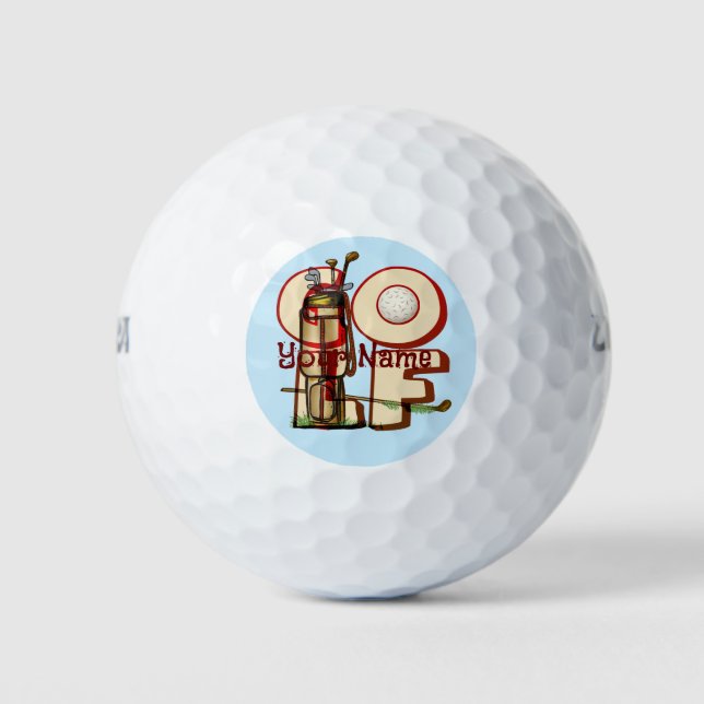 Balles De Golf Golf Love (Devant)