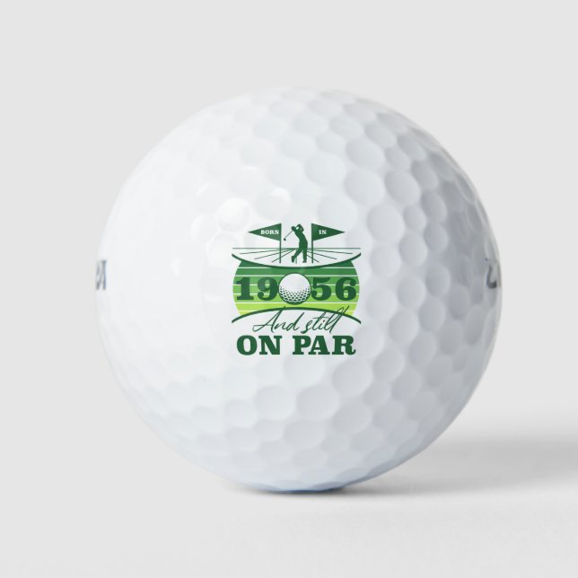 Balles De Golf Golf Lovers 70e anniversaire 1956 (Devant)
