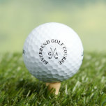 Balles De Golf Golf modern typography initials monogram elegant<br><div class="desc">Golf modern typography initials monogram simple elegant design.</div>