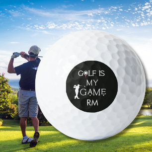 Balles De Golf *Golf Moderne Personnalisé Est Mon Jeu Personnalis