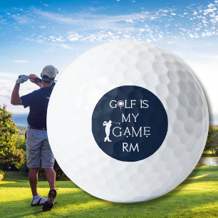 Balles De Golf Golf Moderne Personnalisé est Mon Jeu Personnalisé
