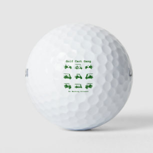 Balles De Golf Golf Panier Gang Funny Golf Lover Cadeau