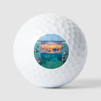 Balles De Golf Golf Patriotique - Golfe d'Amérique