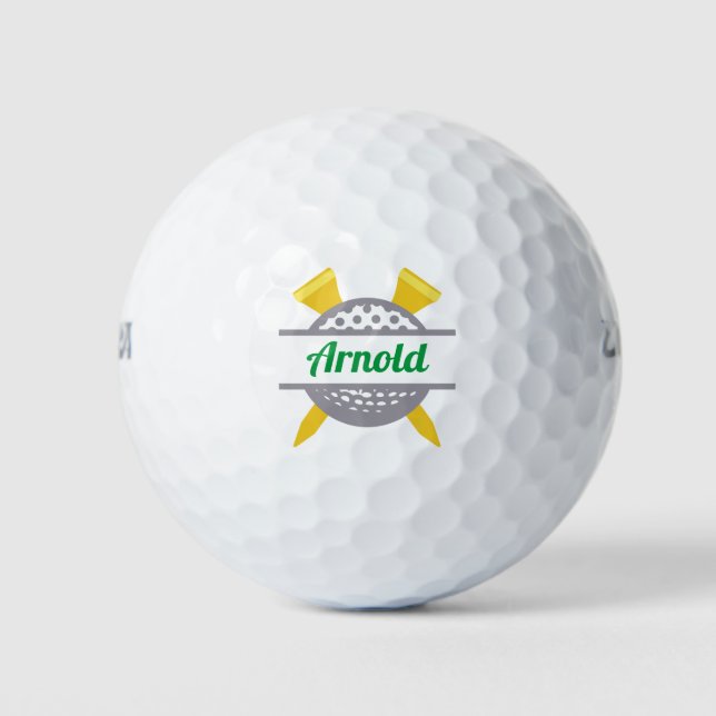 Balles De Golf Golf personnalisé (Devant)