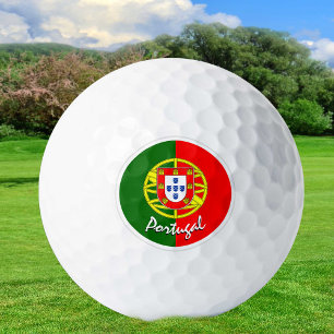 Balles De Golf Golf Portugal & Portugal Drapeau / Golf Ball