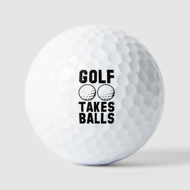 Balles De Golf Golf prend des balles (Recto)