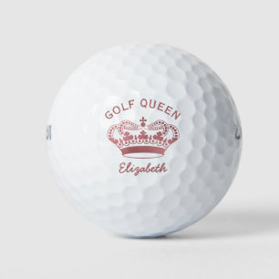 Balles De Golf Golf Queen Rose Gold Crown