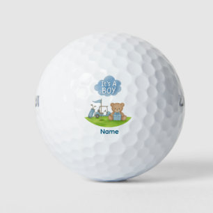 Balles De Golf Golf Teddy Bear It's Boy for Baby shower