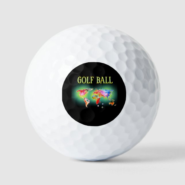 BALLES DE GOLF GOLF WORLD BALL (Recto)