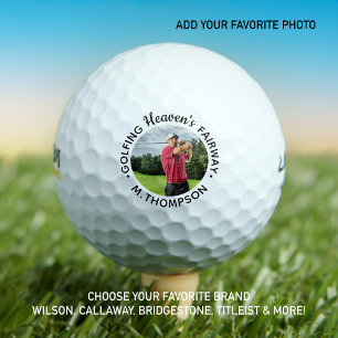 Balles De Golf Golfer Memorial Golfing Heaven's Fairway Photo