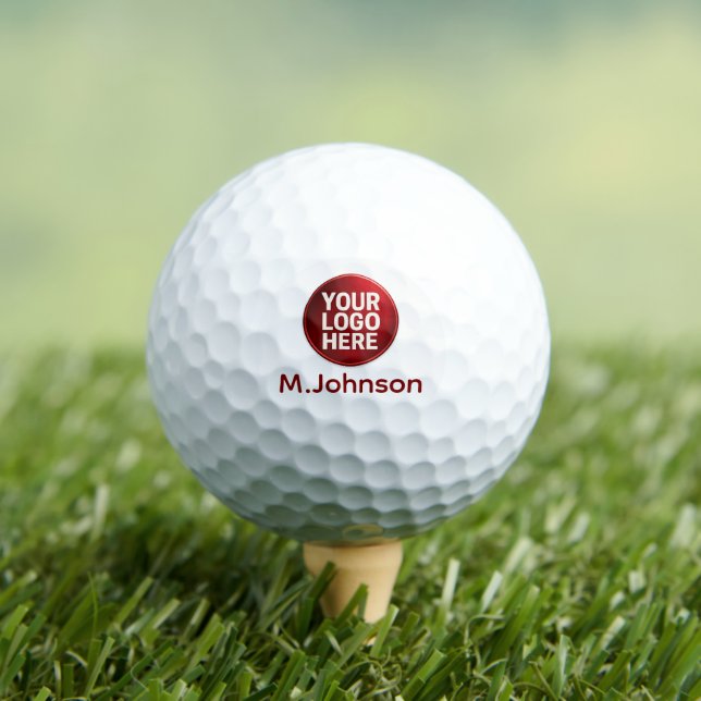 Balles De Golf Golfers Logo Mark & Name (T-shirt Insitu)