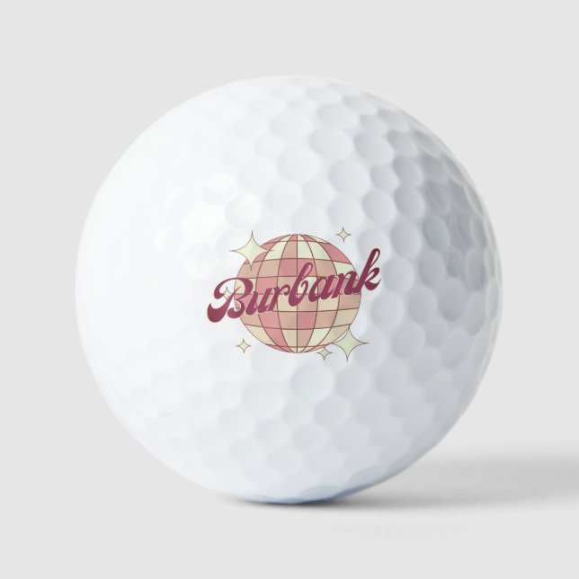 Balles De Golf golfeur accessoire Burbank California (Recto)