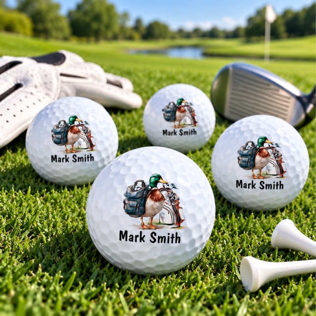 Balles De Golf Golfeur canard  (Créateur téléchargé)