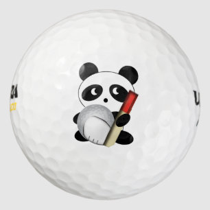 Balles De Golf Golfeur de panda
