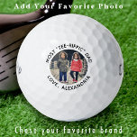 Balles De Golf Golfeur personnalisé moderne mignon photo personna<br><div class="desc">Présentez nos balles de golf modernes et élégantes que vous pouvez personnaliser à votre goût! Ces balles de golf font pour les cadeaux de golfeurs parfaits, que ce soit pour votre père, grand-père, maman, ou même de votre ami furry, avec l'option d'ajouter une photo de votre animal de compagnie ou...</div>