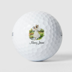 Balles De Golf Golfeuse thème pour la mariée de Bachelorette