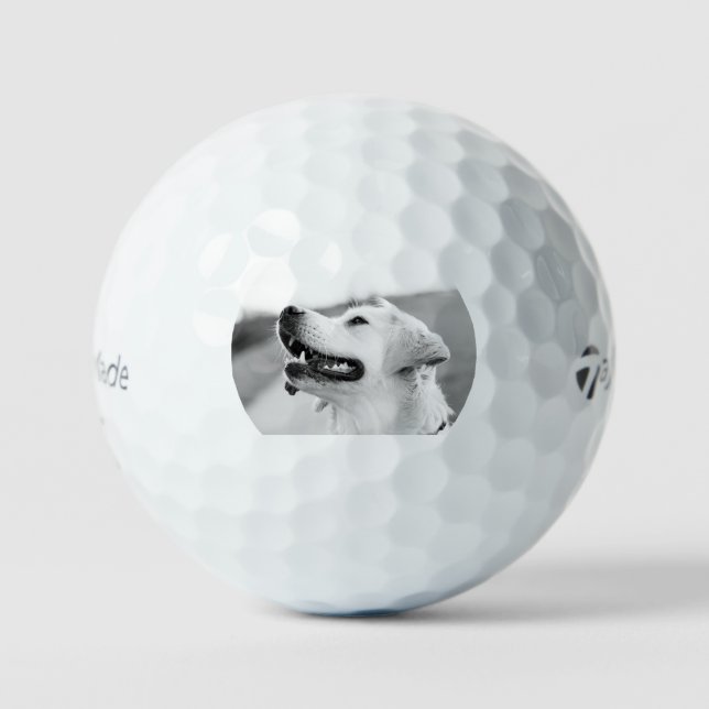 Balles De Golf gr en noir et blanc (Recto)
