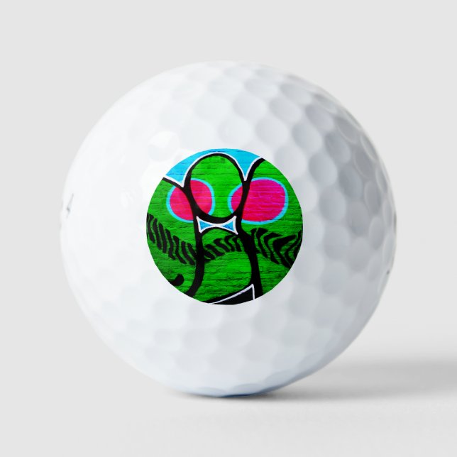 Balles De Golf Graffiti 12 be6 gbcna (Devant)