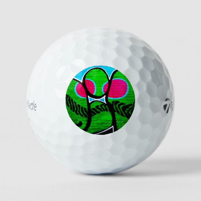 Balles De Golf Graffiti 12 tmtp5 gbcnm (Recto)
