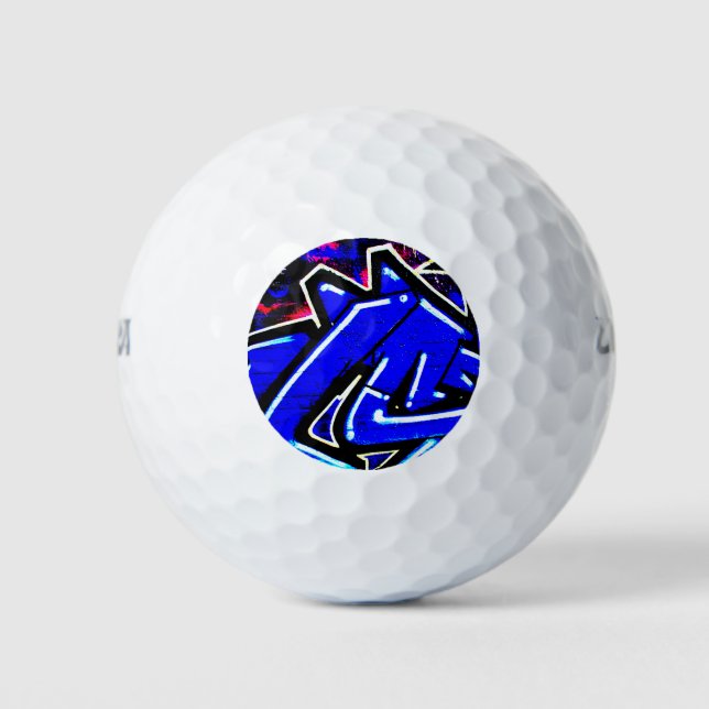 Balles De Golf Graffiti 13 wu gba (Devant)