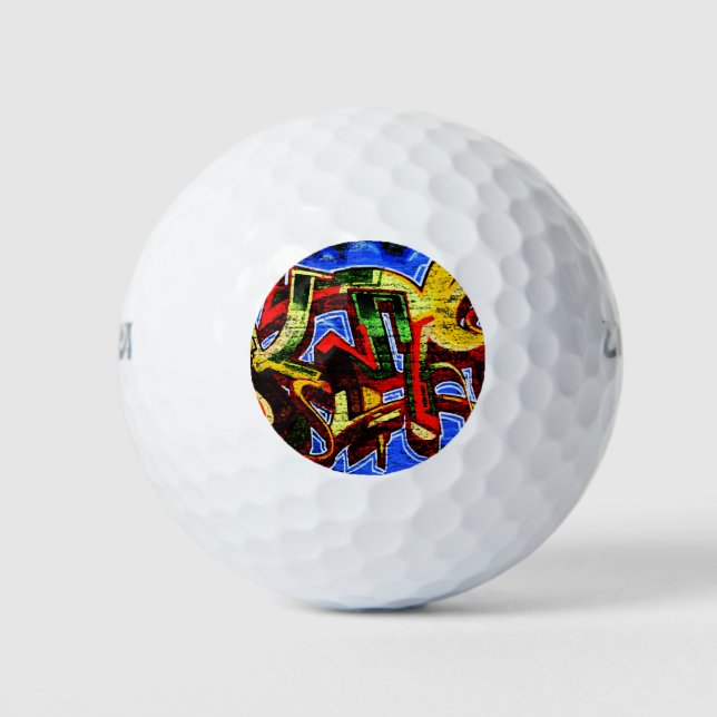 Balles De Golf Graffiti 17 wu gbcna (Devant)