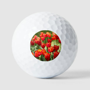Balles De Golf Grand champ de tulipes rousses