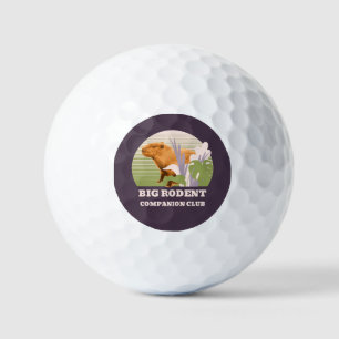 Balles De Golf Grand Club de Compagnons Rongeurs Capybara