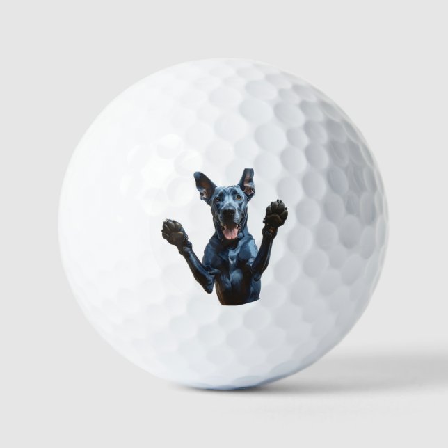 Balles De Golf Grand Danois personnalisé  (Recto)