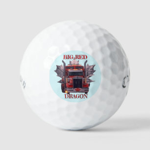 BALLES DE GOLF GRAND DRAGON ROUGE