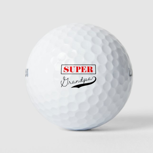 Balles De Golf Grand-père (Devant)