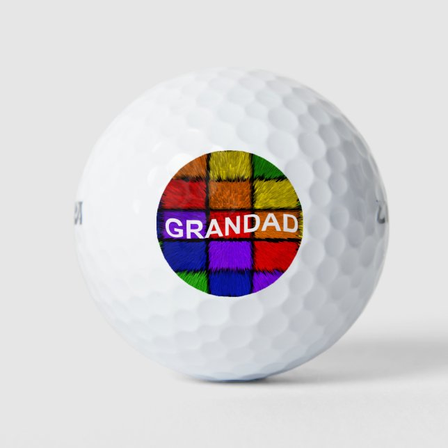BALLES DE GOLF GRANDAD (Devant)