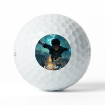 Balles de golf graphiques personnalisées avec mono