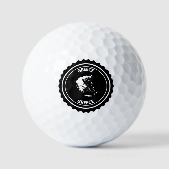 Balles De Golf Grèce (Recto)