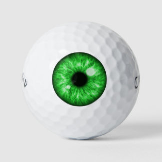 Balles De Golf Green Eye Funny Golf Balls