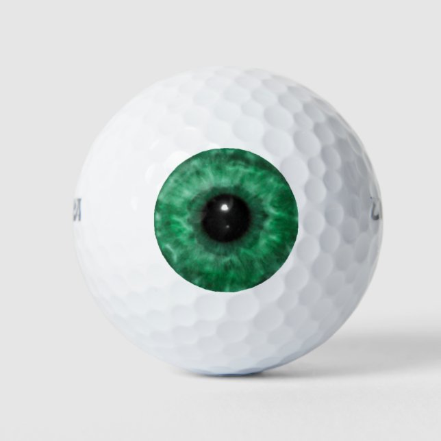 Balles De Golf Green Eyeball (Devant)