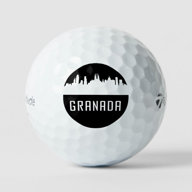 Balles De Golf Grenade | villes d'Espagne (Recto)