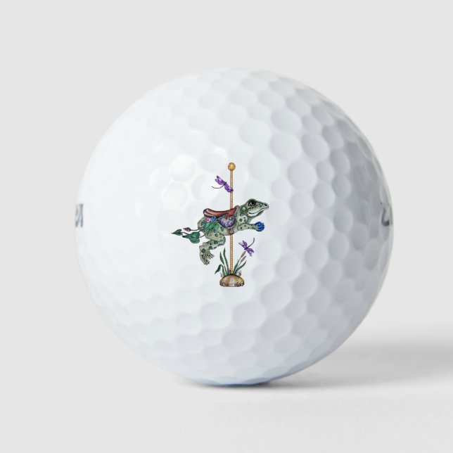 Balles De Golf Grenouille de carrousel (Devant)