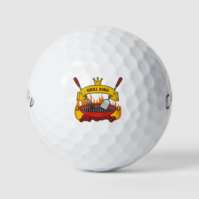 Balles De Golf Grill King (Devant)