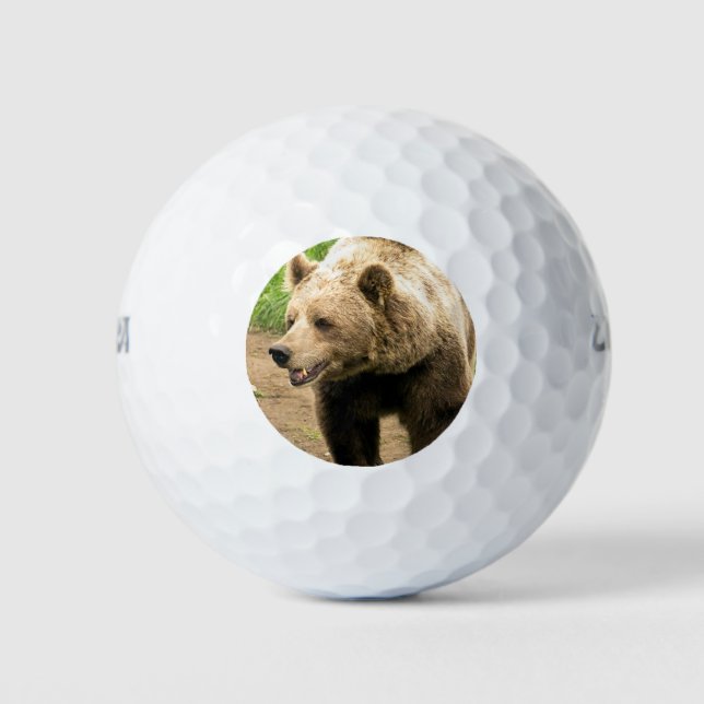 Balles De Golf Grizzly canadien (Devant)