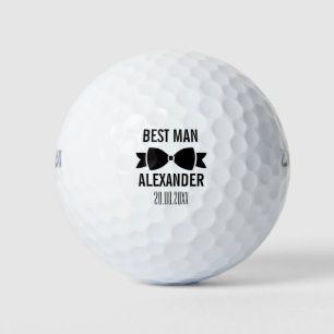 Balles De Golf Groom Best Man Wedding Party Favoriser Keepsaké