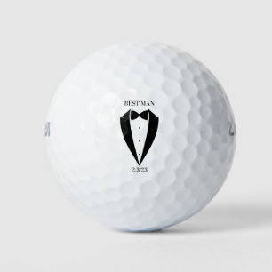 Balles De Golf Groom Best Man Wedding Party Golf Balls Cadeau