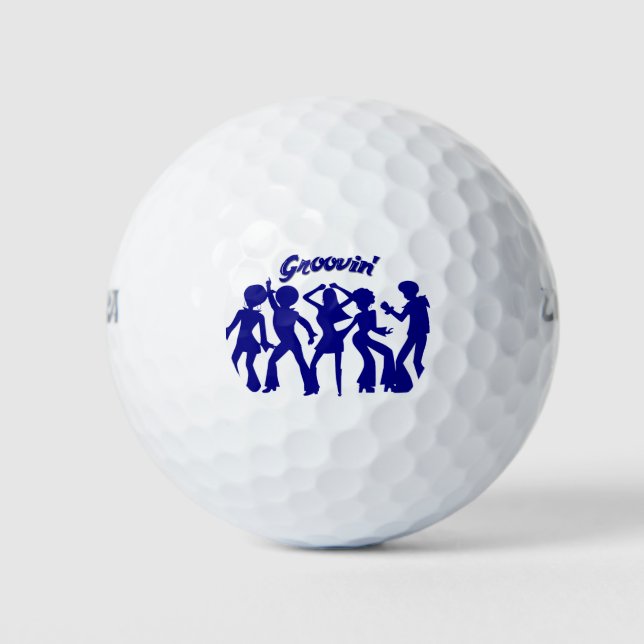 Balles De Golf Groovin' (Devant)