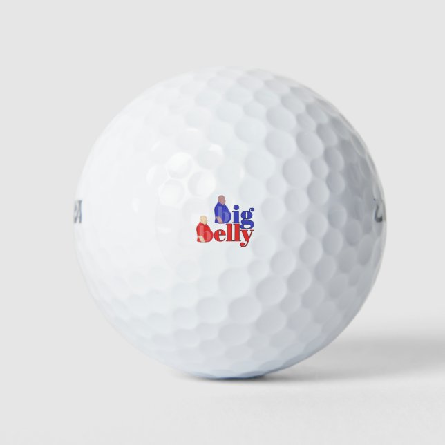 Balles De Golf Gros ventre (Devant)
