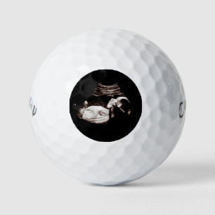 Balles De Golf Grossesse Bébé Sonogramme Ultrasons Photo Homme Ca