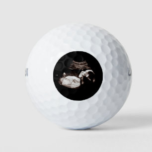 Balles De Golf Grossesse Bébé Sonogramme Ultrasons Photo Homme Ca