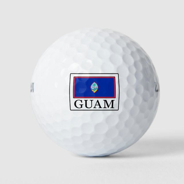 Balles De Golf Guam (Devant)