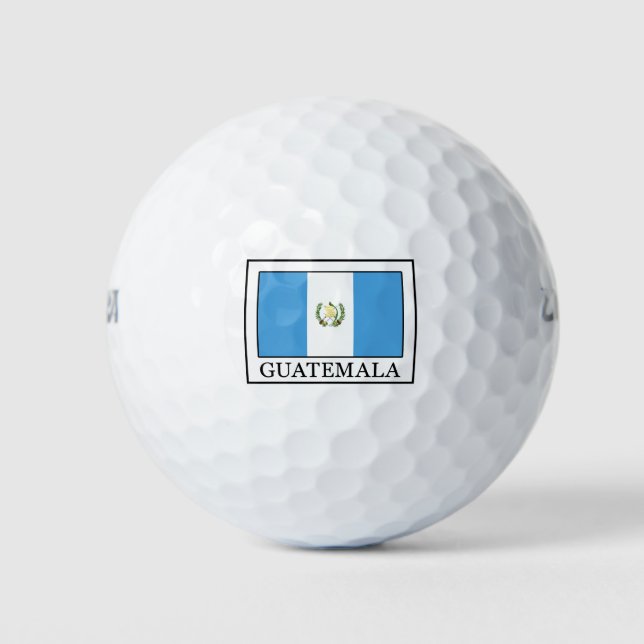 Balles De Golf Guatemala (Devant)