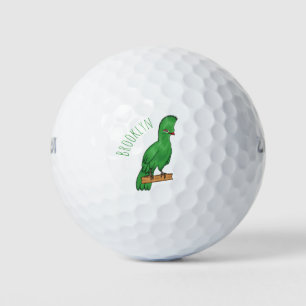 Balles De Golf Guinée turaco bird cartoon