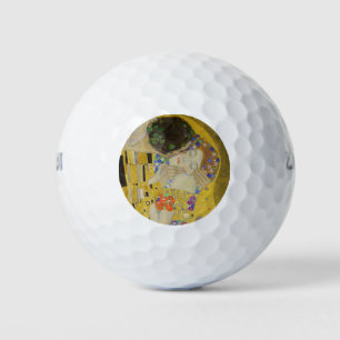 Balles De Golf Gustav Klimt - Le baiser